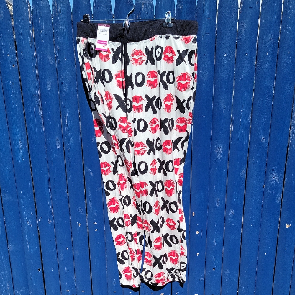 XO Patterned Men's Pajama Pants